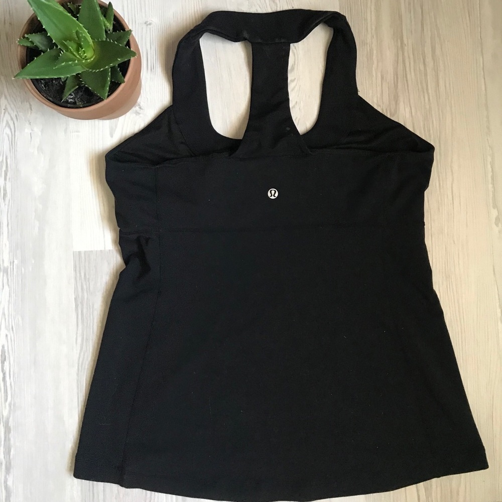 Lululemon athletica Black Tank Top